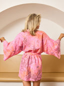 Rory Robe Sunset Tie-Dye